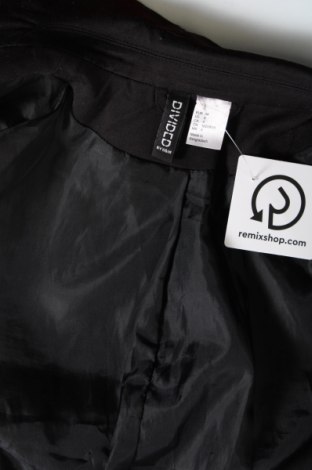 Дамско сако H&M Divided, Размер XS, Цвят Черен, Цена 19,80 лв.