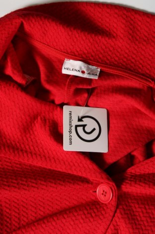 Γυναικείο σακάκι Helena Vera, Μέγεθος XL, Χρώμα Κόκκινο, Τιμή 18,41 €