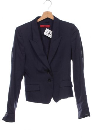 Γυναικείο σακάκι Hugo Boss, Μέγεθος XS, Χρώμα Μπλέ, Τιμή 79,83 €