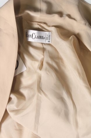 Γυναικείο σακάκι Jean Claire, Μέγεθος M, Χρώμα  Μπέζ, Τιμή 6,03 €