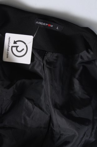 Γυναικείο σακάκι Jusdepom, Μέγεθος L, Χρώμα Μαύρο, Τιμή 12,25 €