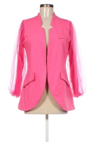 Γυναικείο σακάκι Made In Italy, Μέγεθος L, Χρώμα Ρόζ , Τιμή 27,22 €