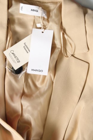 Γυναικείο σακάκι Mango, Μέγεθος S, Χρώμα  Μπέζ, Τιμή 63,92 €