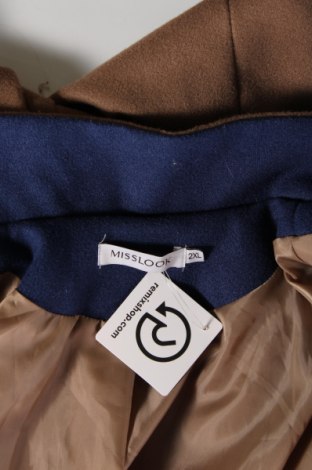 Γυναικείο σακάκι MissLook, Μέγεθος XXL, Χρώμα Καφέ, Τιμή 15,27 €