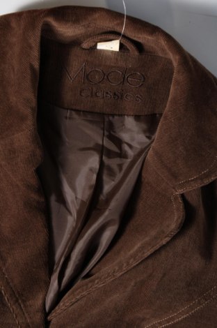 Дамско сако Mode Classics, Размер M, Цвят Кафяв, Цена 19,94 лв.