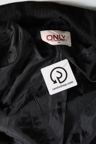 Дамско сако ONLY, Размер S, Цвят Черен, Цена 18,45 лв.