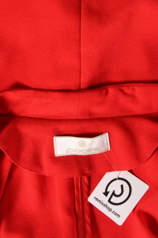 Дамско сако Pieces, Размер M, Цвят Червен, Цена 26,75 лв.