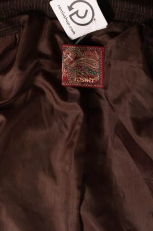Дамско сако Rosner, Размер M, Цвят Кафяв, Цена 16,95 лв.