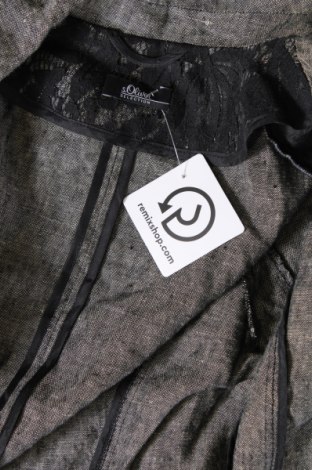 Γυναικείο σακάκι S.Oliver, Μέγεθος M, Χρώμα Γκρί, Τιμή 7,42 €