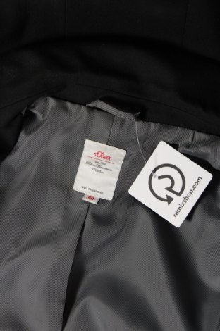 Дамско сако S.Oliver, Размер L, Цвят Черен, Цена 35,99 лв.