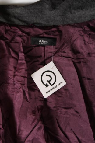 Γυναικείο σακάκι S.Oliver Black Label, Μέγεθος XL, Χρώμα Γκρί, Τιμή 10,49 €