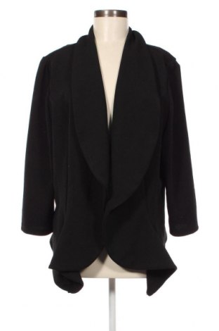 Дамско сако SHEIN, Размер 4XL, Цвят Черен, Цена 37,40 лв.