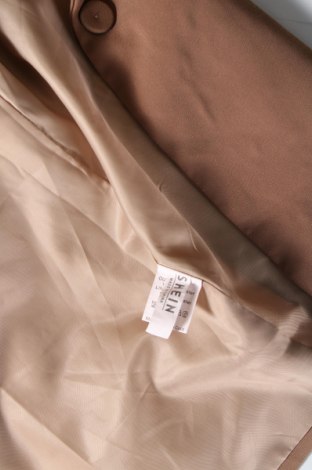 Дамско сако SHEIN, Размер L, Цвят Кафяв, Цена 29,23 лв.
