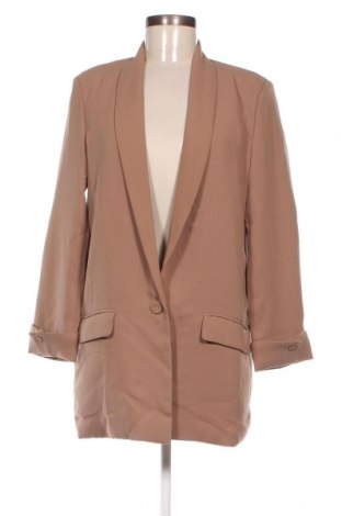 Дамско сако SHEIN, Размер L, Цвят Кафяв, Цена 26,98 лв.