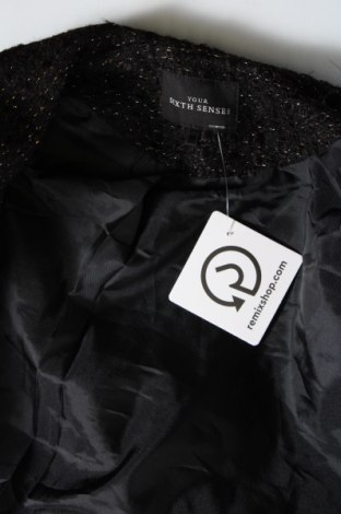 Γυναικείο σακάκι Your Sixth Sense, Μέγεθος M, Χρώμα Μαύρο, Τιμή 8,17 €