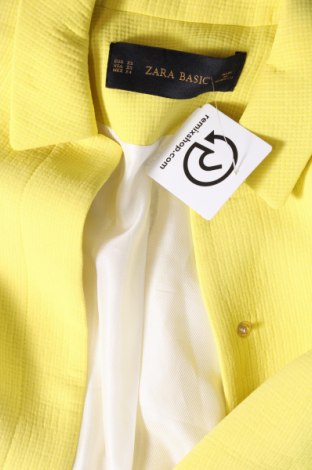 Γυναικείο σακάκι Zara, Μέγεθος XS, Χρώμα Κίτρινο, Τιμή 29,69 €