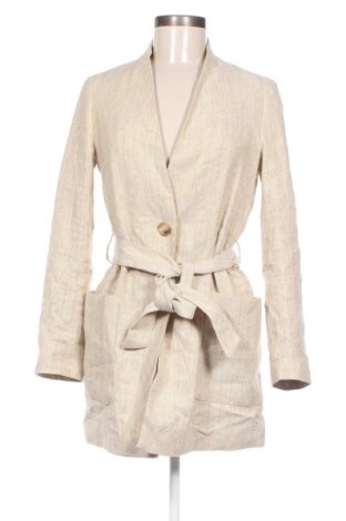 Дамско сако Zara, Размер XS, Цвят Бежов, Цена 28,80 лв.
