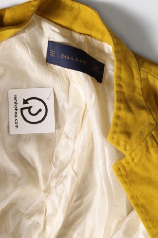 Дамско сако Zara, Размер M, Цвят Жълт, Цена 24,00 лв.