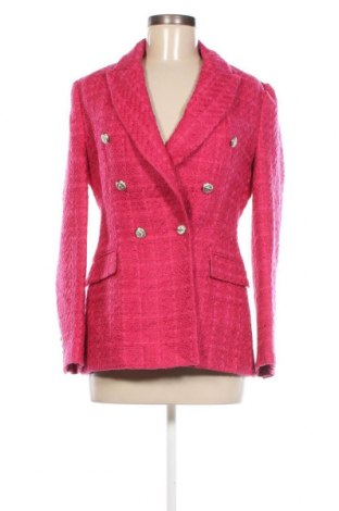 Дамско сако Zara, Размер S, Цвят Розов, Цена 48,00 лв.