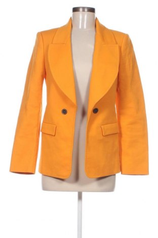 Дамско сако Zara, Размер S, Цвят Жълт, Цена 29,33 лв.