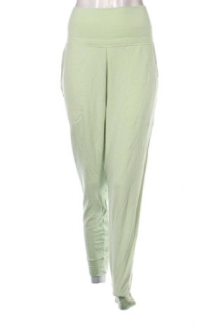 Γυναικείο αθλητικό παντελόνι, Μέγεθος XL, Χρώμα Πράσινο, Τιμή 7,18 €
