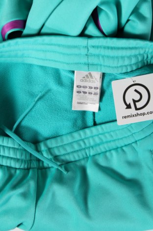 Γυναικείο αθλητικό παντελόνι Adidas, Μέγεθος M, Χρώμα Μπλέ, Τιμή 12,60 €