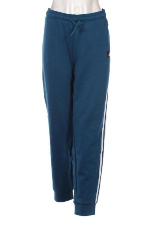 Pantaloni trening de femei Adidas, Mărime XL, Culoare Albastru, Preț 62,59 Lei