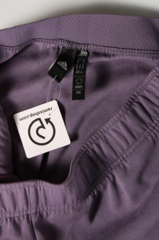 Γυναικείο αθλητικό παντελόνι Adidas, Μέγεθος XL, Χρώμα Βιολετί, Τιμή 21,00 €