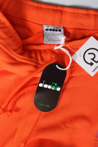 Damen Sporthose Diadora, Größe XS, Farbe Orange, Preis 19,18 €