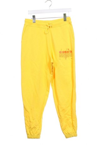 Γυναικείο αθλητικό παντελόνι Diadora, Μέγεθος XS, Χρώμα Κίτρινο, Τιμή 21,57 €
