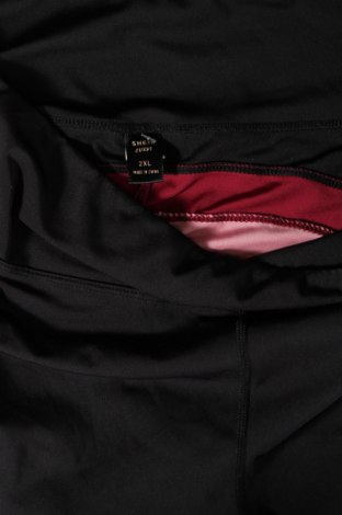 Дамско спортно долнище SHEIN, Размер XL, Цвят Черен, Цена 11,60 лв.