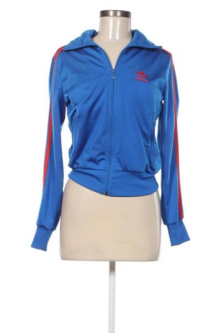 Bluză trening de femei Adidas, Mărime S, Culoare Albastru, Preț 157,89 Lei