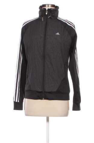 Γυναικεία αθλητική ζακέτα Adidas, Μέγεθος M, Χρώμα Μαύρο, Τιμή 14,73 €