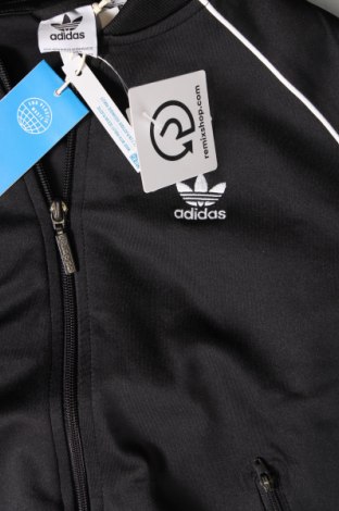 Γυναικεία αθλητική ζακέτα Adidas, Μέγεθος L, Χρώμα Μαύρο, Τιμή 18,37 €