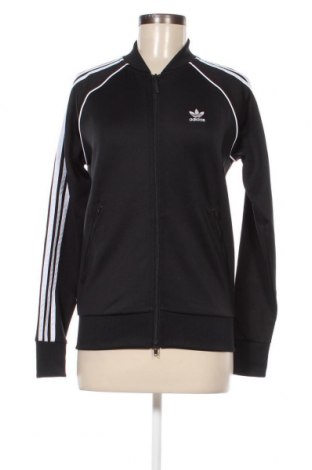 Γυναικεία αθλητική ζακέτα Adidas, Μέγεθος L, Χρώμα Μαύρο, Τιμή 33,40 €