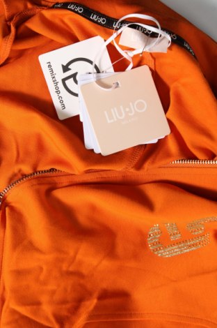 Дамско спортно горнище Liu Jo, Размер S, Цвят Оранжев, Цена 64,40 лв.