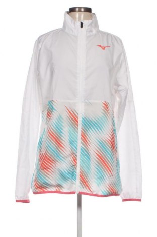 Γυναικείο μπουφάν αθλητικό Mizuno, Μέγεθος XL, Χρώμα Λευκό, Τιμή 29,20 €