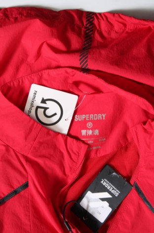 Γυναικείο μπουφάν αθλητικό Superdry, Μέγεθος M, Χρώμα Κόκκινο, Τιμή 37,93 €