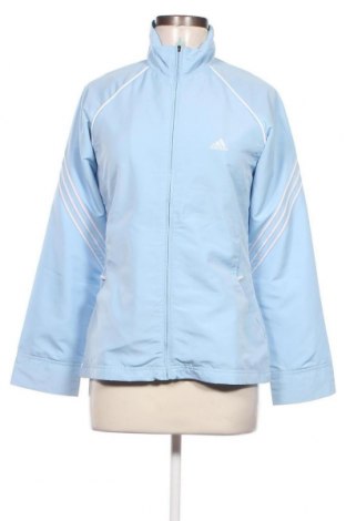 Γυναικεία αθλητική ζακέτα Adidas, Μέγεθος M, Χρώμα Μπλέ, Τιμή 14,73 €