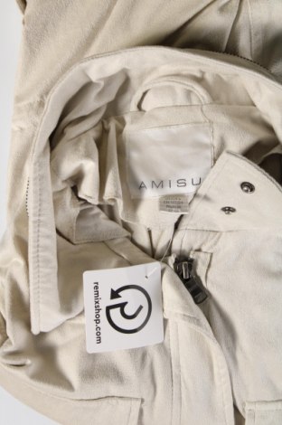 Γυναικείο μπουφάν Amisu, Μέγεθος S, Χρώμα Εκρού, Τιμή 16,63 €