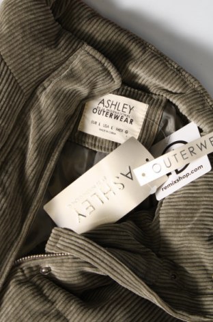 Γυναικείο μπουφάν Ashley by 26 International, Μέγεθος L, Χρώμα Πράσινο, Τιμή 18,98 €