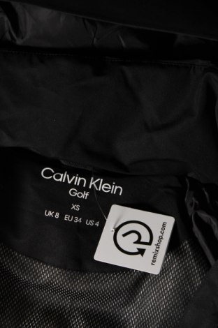 Дамско яке Calvin Klein, Размер XS, Цвят Черен, Цена 168,00 лв.