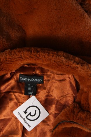 Γυναικείο μπουφάν Cynthia Rowley, Μέγεθος L, Χρώμα Καφέ, Τιμή 13,56 €