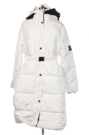 Γυναικείο μπουφάν Desigual, Μέγεθος L, Χρώμα Λευκό, Τιμή 68,30 €