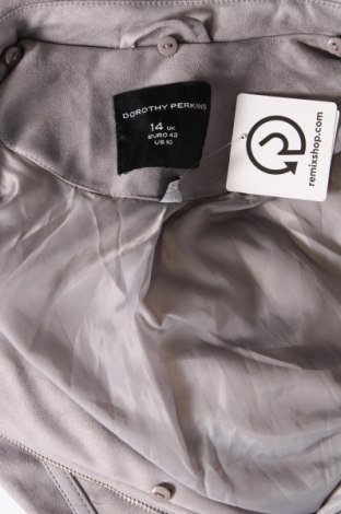 Γυναικείο μπουφάν Dorothy Perkins, Μέγεθος L, Χρώμα Γκρί, Τιμή 17,01 €