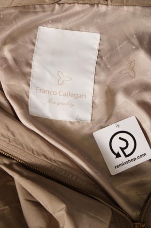 Γυναικείο μπουφάν Franco Callegari, Μέγεθος XL, Χρώμα  Μπέζ, Τιμή 21,38 €