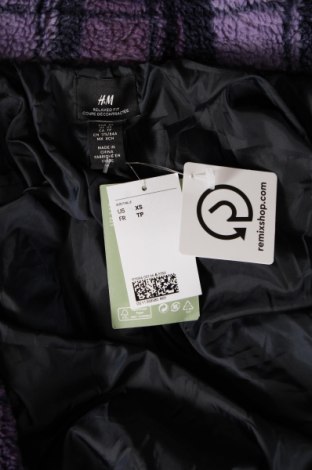 Dámská bunda  H&M, Velikost XS, Barva Fialová, Cena  445,00 Kč