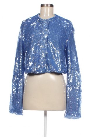 Γυναικείο μπουφάν Karen Millen, Μέγεθος L, Χρώμα Μπλέ, Τιμή 90,62 €