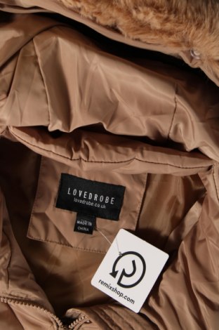 Γυναικείο μπουφάν Lovedrobe, Μέγεθος XXL, Χρώμα  Μπέζ, Τιμή 52,31 €