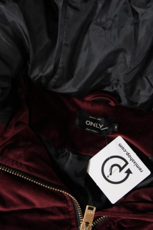 Γυναικείο μπουφάν ONLY, Μέγεθος S, Χρώμα Κόκκινο, Τιμή 10,14 €